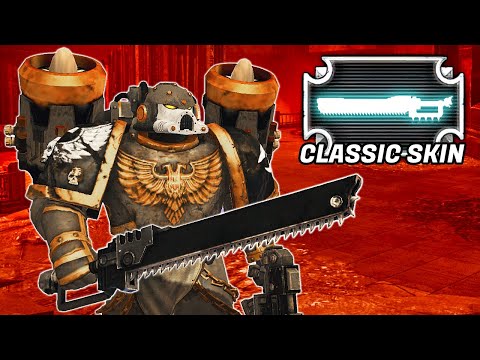 Carcharodons Chapter – The Best Chainsword Skin is back! ▶ Warhammer 40k - Space Marine (Augmented)