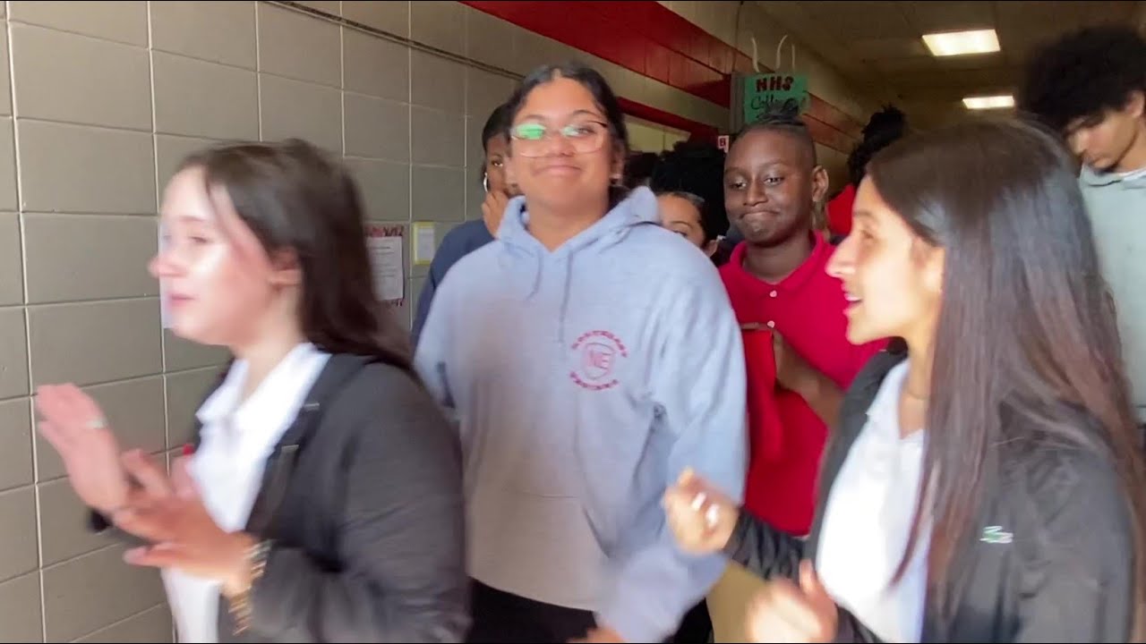 NEMS Students Tour NEHS