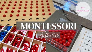 Montessori Toddler Activities|Activities for Toddlers and Kids #montessoriwithhart