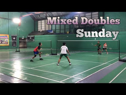 Badminton mixed doubles sunday | Full Match