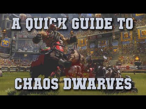 A quick guide to Chaos Dwarves! Starting rosters and skill choice advice - Blood Bowl 2 (the Sage)