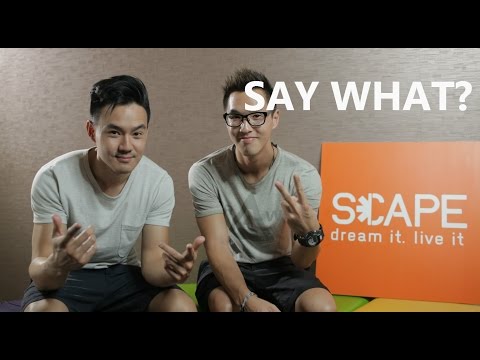 "SAY WHAT?" with Wong Fu Productions (YouTube FanFest SG 2015 at *SCAPE)