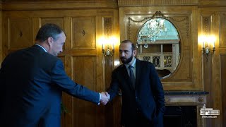 Встреча министра иностранных дел РА и специального представителя ЕС