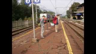 preview picture of video 'Annunci alla Stazione di Mergozzo'