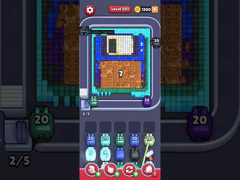 Pixel Flow Level 299 Walkthrough - Medium Difficulty Puzzle Solution