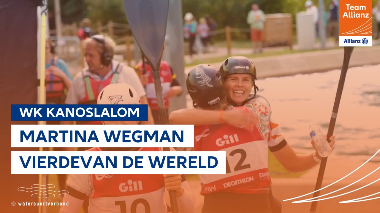 Martine Wegman grijpt net naast medaille