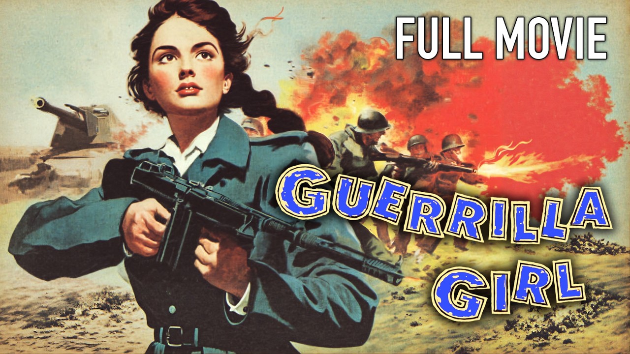 Guerrilla Girl (1953) | Full War Movie | Cold War Resistance | Anti-Communist Espionage Drama