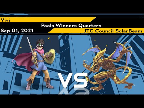 [Smash Ultimate] Xeno214 (Pools Winners Quarters) - Vivi vs JTC Council  SolarBeam