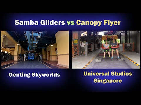 Samba Gliders Vs Canopy Flyer