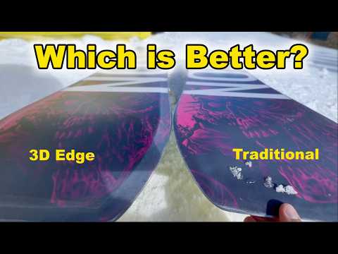 3D Edge VS Traditional Snowboard Edge