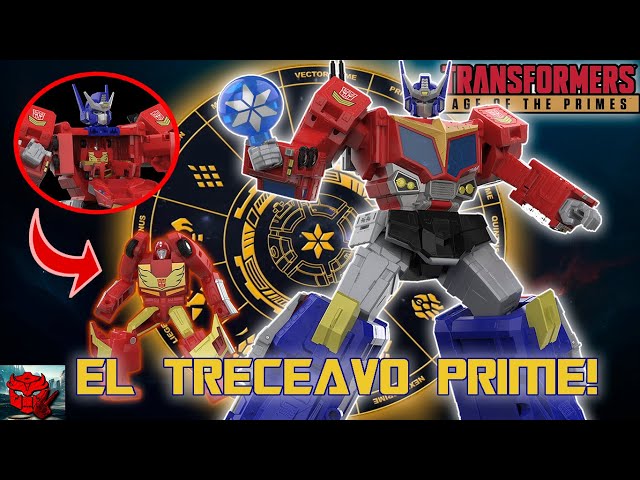 Vídeo relacionado con Transformers Age of The Primes Titan Class, The Thirteen Star Optimus Prime, Figura de acción