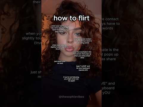 how to flirt #blowup?