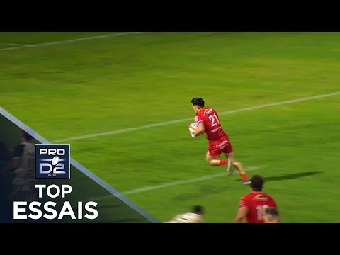 TOP Essais de la J05- PRO D2 – Saison 2025-2026
