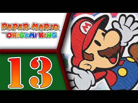 Paper Mario: The Origami King playthrough pt13 - Investigating Shogun Studios
