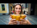ITALIAN STREET FOOD In MILAN 1 Panzerotti Panini And Tiramisu In Milano Italy