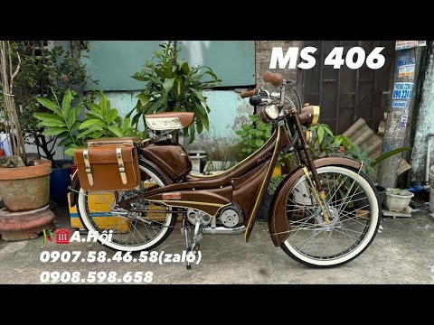 MOBYLETTE AV44 1960 màu nâu Sô-cô-la cổ điển, sang trọng ☎️A.Hội 0908.598.658 (zalo)