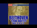 String Quartet No. 4 in C Minor, Op. 18: III. Menuetto: Allegretto