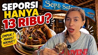 Download lagu Trying 'Elephant Bone' for Only IDR 13k! So Tender at Pak Bayu's Beef Rib Soup & Satay Stall in J... mp3 Download lagu Trying 'Elephant Bone' for Only IDR 13k! So Tender at Pak Bayu's Beef Rib Soup & Satay Stall in J... mp3