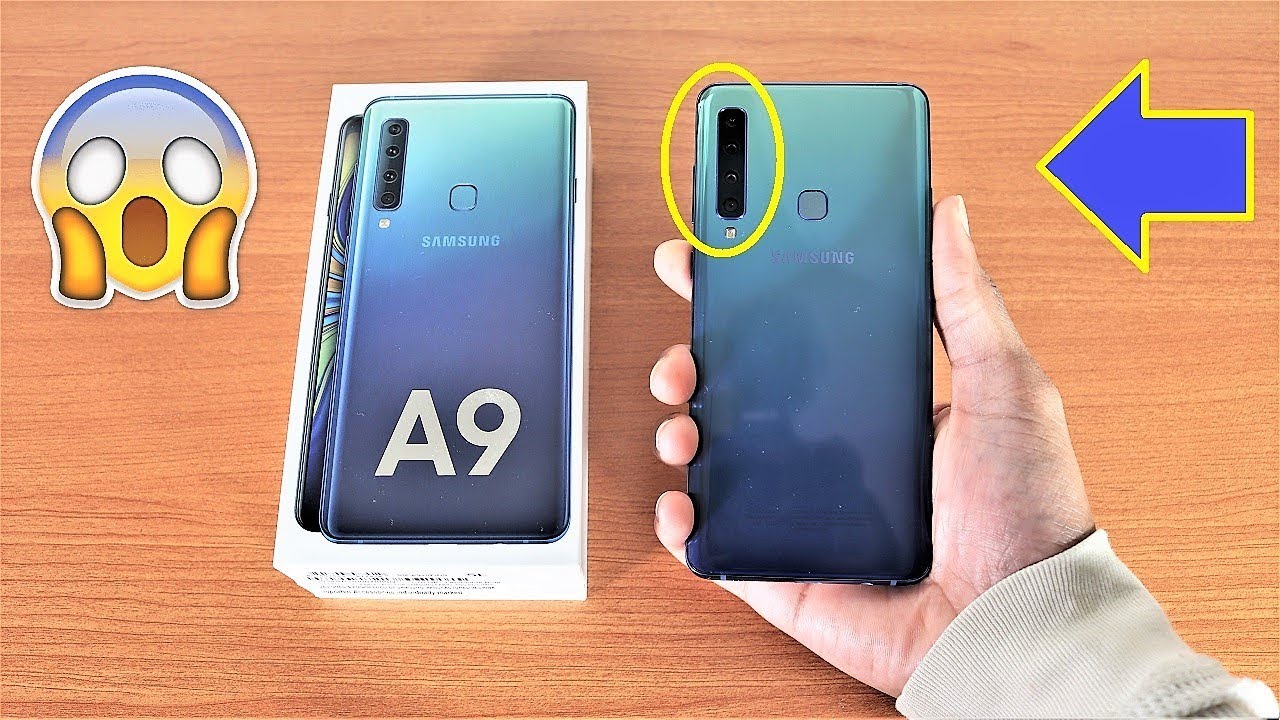 Samsung Galaxy A9 2018 Unboxing & Setup