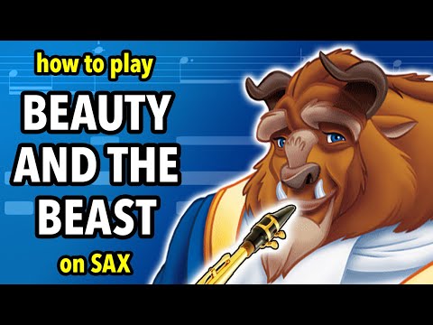 How to play Beauty and the Beast on Sax | Saxplained