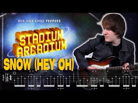 Snow (Hey Oh) Guitar TAB Lesson / Cover - Red Hot Chili Peppers
