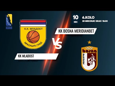 KK Mladost vs KK Bosna Meridianbet - 6. kolo - KSBIH - 2022/2023