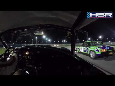 Shelby Cobra onboard Classic 24 Hours of Daytona