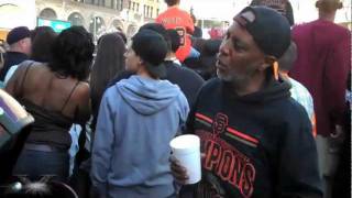 Male groupie GOES CRAZY when he spots ROACH GIGZ