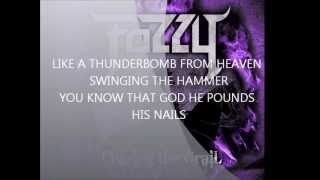 Fozzy - God Pounds His Nails [LYRICS ON SCREEN]