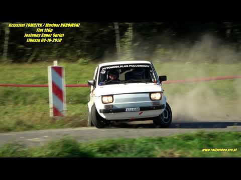 Krzysztof TOMCZYK / Mariusz KUROWSKI - Fiat 126p - Jesienny Super Sprint Libusza 04-10-2020