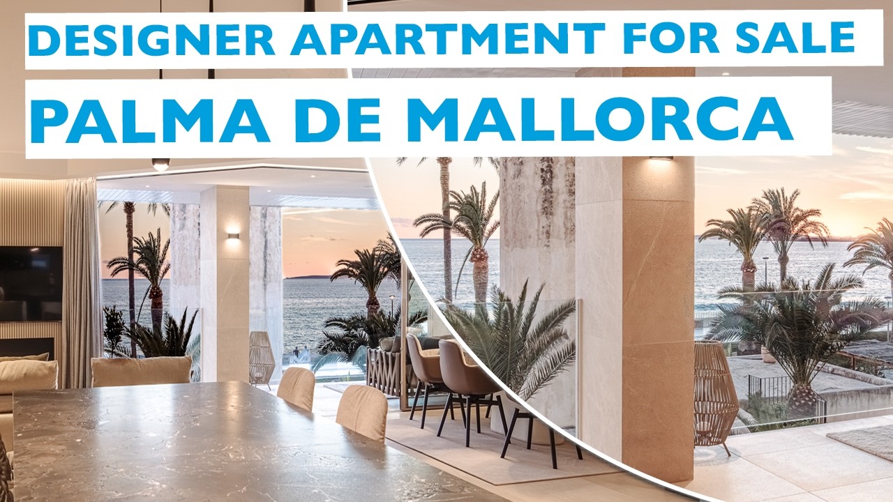 Designer apartment in a prime seafront location in Portixol