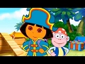 Dora The Explorer Dora S Pirate Boat Treasure Hunt Kids Games Online