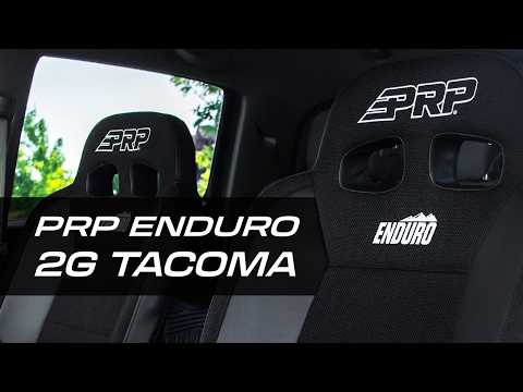 PRP EnduroDaily Seat Upgrade For 2G Tacoma -  Install & First Impressions