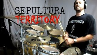 SEPULTURA - Territory (live) - drum cover