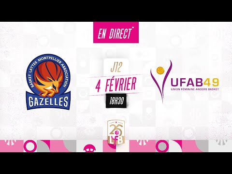 LFB 2022-2023 J12 | Lattes Montpellier - Angers | Match complet