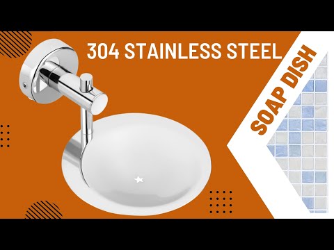 Stainless steel 304 grade soap dish