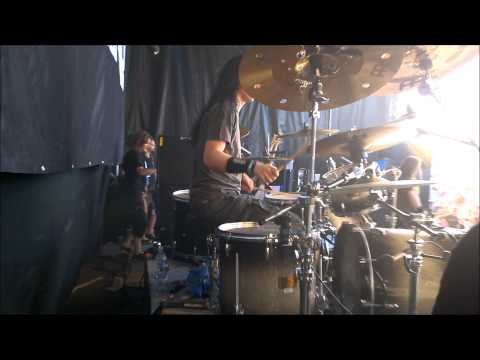 Pearl Artist Waltteri Väyrynen Drum Cam - Becoming @ @ Jurassic Rock, Mikkeli Finland 8.8.2014