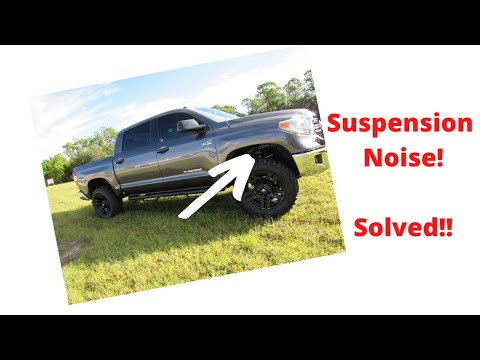 Toyota Tundra Suspension Noise Solved - Knocking When Turning Into Driveways - Upper Strut Mount