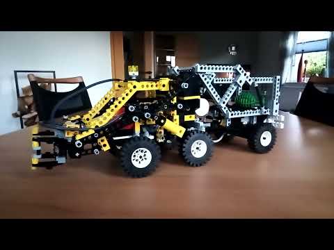 Lego Technic 8868 B-Modell LKW m. Greifer Automatic Funktionstest