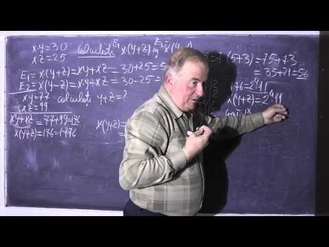 1/2 Lectia 316 - Calculul unor sume - Operatii cu puteri - Recapitulare teza la matematica - Clasa 6