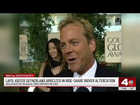 Kiefer Sutherland arrested in reported assault against ride-share driver