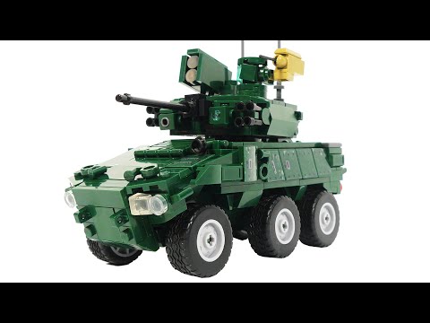 Sluban models M38-B0753 Jaguar EBRC Reconnaissance Combat Armored Vehicle
