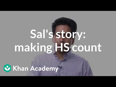 Sal Khan S Story Making High School Count Video Khan Academy