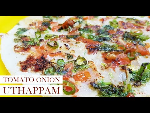 Tomato Onion Uttapam || Uthappam/Uttapam || Quick & Easy Breakfast Recipe || Devas Kitchen || EP #25 Video
