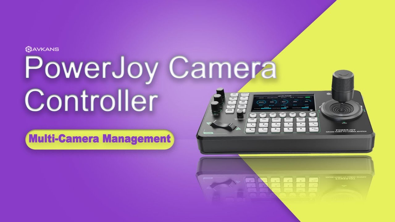 Powerjoy camera controller multi camera management