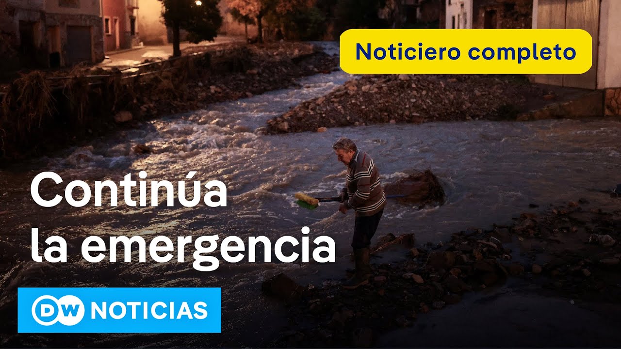 🔴 DW Noticias del 31 octubre: La DANA arrasa poblaciones en Valencia [Noticiero completo]