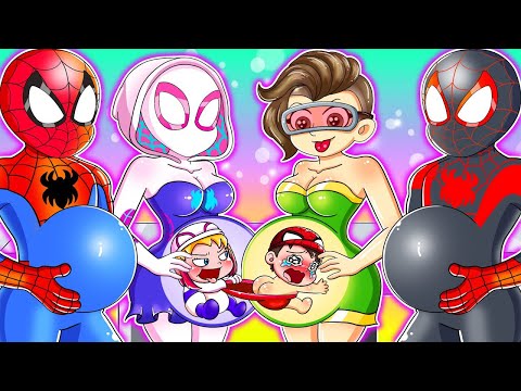 BREWING CUTE BABY FACTORY PREGNANT, But Spiderman Pregnant | Marvel's Spidey and his Amazing Friends