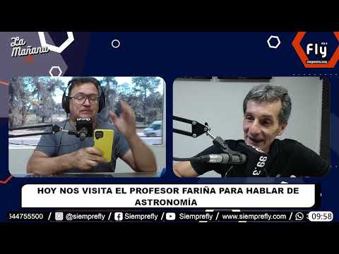 🔴𝗘𝗡 𝗘𝗦𝗧𝗨𝗗𝗜𝗢𝗦┃Nos visitó el Profe Fariña para hablar de Astronomía