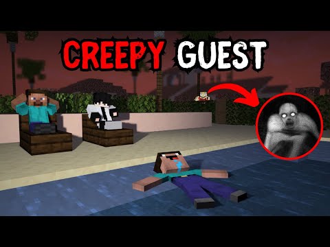 DEFUSED DEVIL - HORROR CREEPY GUEST in Minecraft😨 Scary Story in Hindi