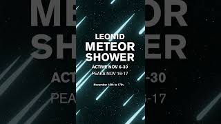 Don't Miss Leonid Meteor Shower’s Fireballs and Rare Earthgrazers